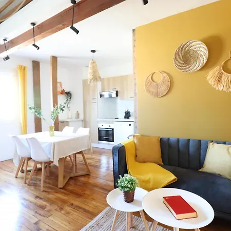 Apartment Le Boho - T3 Avec Climatisation Et Fibre Bergerac